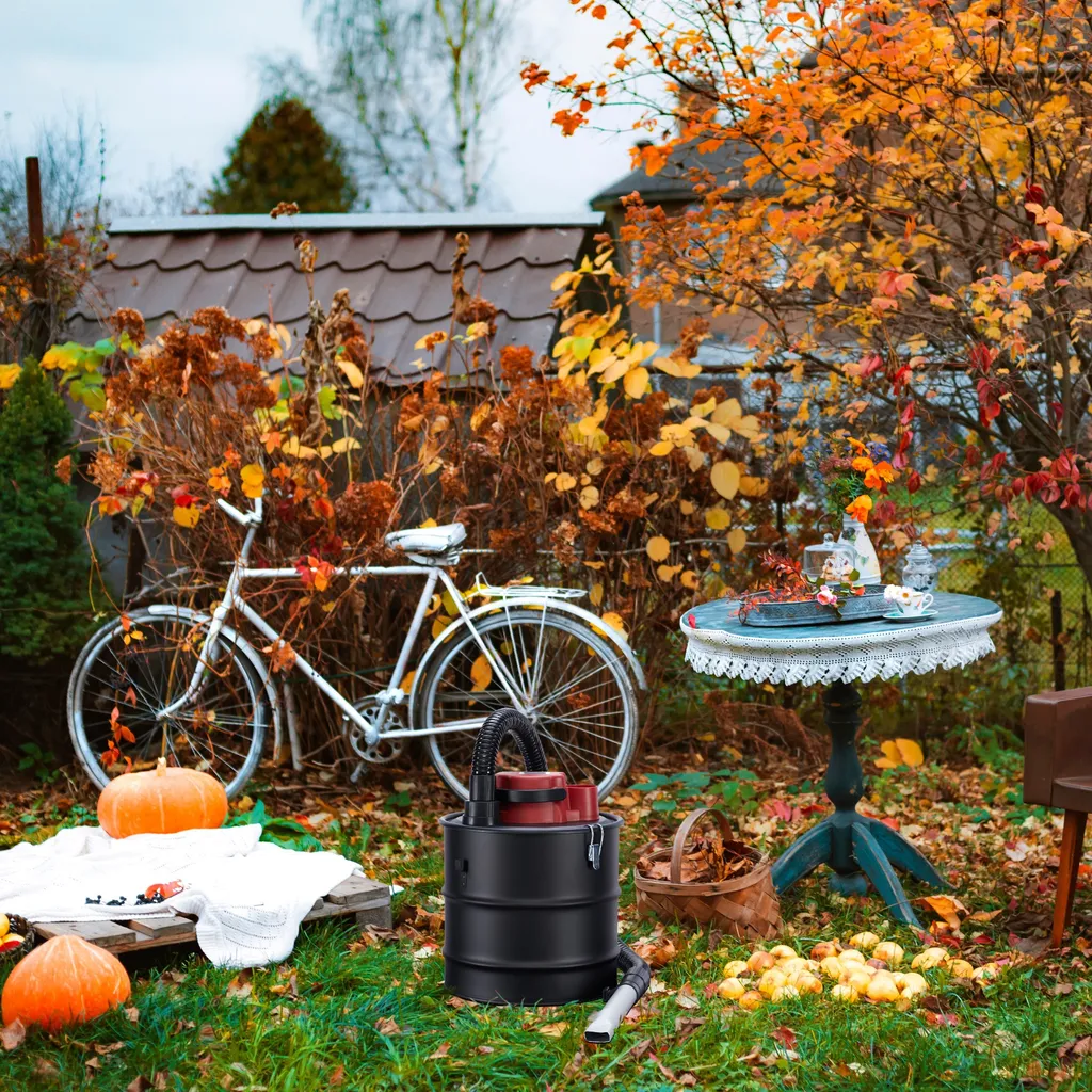 AREBOS Aschesauger, Kaminsauger 1200W, 20L, Mit 4 Rollen, Inkl. HEPA Filter, Saug- Und Blasfunktion 12 AREBOS Aschesauger, Kaminsauger 1200W, 20L, Mit 4 Rollen, Inkl. HEPA Filter, Saug- Und Blasfunktion – Bild 12