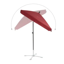 Relaxdays Rechteckiger Sonnenschirm Für Den Garten -Garten- & Gewächshäuser Geschäft 9b74a5f2e7439a7d0bdf6f48a471f94c