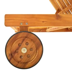 VidaXL Sonnenliege Akazie Massivholz -Garten- & Gewächshäuser Geschäft 9b85f2b02d804893aab42f5e5a8d95d0