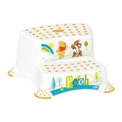 Keeeper Kids Tritthocker "igor Winnie", Zweistufig, Weiß