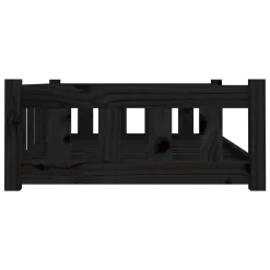 VidaXL Hundebett Schwarz 95,5x65,5x28 Cm Massivholz Kiefer -Garten- & Gewächshäuser Geschäft 9b8d4a2655c0380f9e22604b562455ca