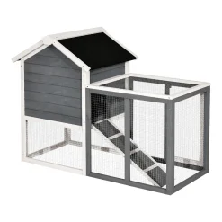 Lovupet Hühnerstall Kaninchenstall Hühnerhaus 2 Ebenen Outdoor Wetterfest 2020EY -Garten- & Gewächshäuser Geschäft 9ba1d04e2ebcae9a1b44a01ea1ba4dfb