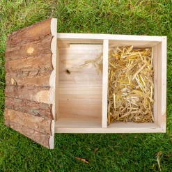 ProGarden Igelhaus Holz Mit Baumrinde 34x28x22 Cm -Garten- & Gewächshäuser Geschäft 9bf9431b99eddd8a29cbbb3f0bfdb7a5