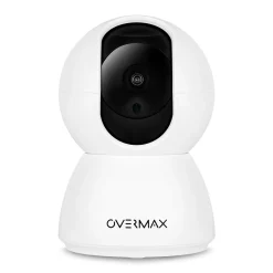 Overmax Camspot 3.7 PRO Indoor-Überwachungskamera, Vertikal Und Horizontal Drehbar, Sichtbarkeit Im Dunkeln, 2,5K-Auflösung, MicroSD-Kartensteckplatz, Bewegungssensor Mit Alarm