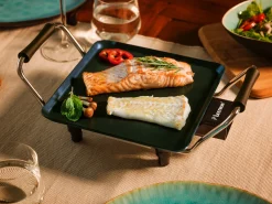 Bestron Elektrischer Tischgrill, Kleine Plancha-/Teppanyaki-Grillplatte Mit Antihaftbeschichtung, Grillspaß Für Bis Zu 2 Personen, 1.000 Watt, Farbe; Schwarz 3 Bestron Elektrischer Tischgrill, Kleine Plancha-/Teppanyaki-Grillplatte Mit Antihaftbeschichtung, Grillspaß Für Bis Zu 2 Personen, 1.000 Watt, Farbe; Schwarz -Garten- & Gewächshäuser Geschäft 9c2ea1734c9546fd37e11165dcc87b3f