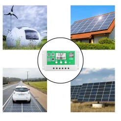 Audew 30A Digital Solar Laderegler Solar Panel Controller Regulator 12V/24V Mit USB DE -Garten- & Gewächshäuser Geschäft 9c78f68fc6f3943e599a43b46c5eebe8