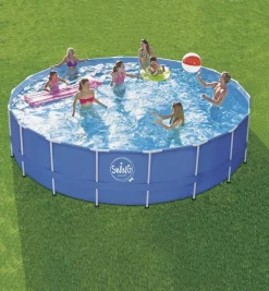 Poolomio METAL FRAME SWING POOLS 3,66m X 0,84m -Garten- & Gewächshäuser Geschäft 9ca6475ecf5062dc10ab0294a3644a42