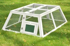 Nanook Kaninchen Freigehege Freilauf Flori - Grau-weiss - 118 X 100 X 45 Cm -Garten- & Gewächshäuser Geschäft 9d42ce753d51f53268a505d978ac2770