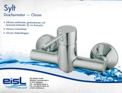 EISL Duscharmatur Sylt Chrom Wannenfüllarmatur