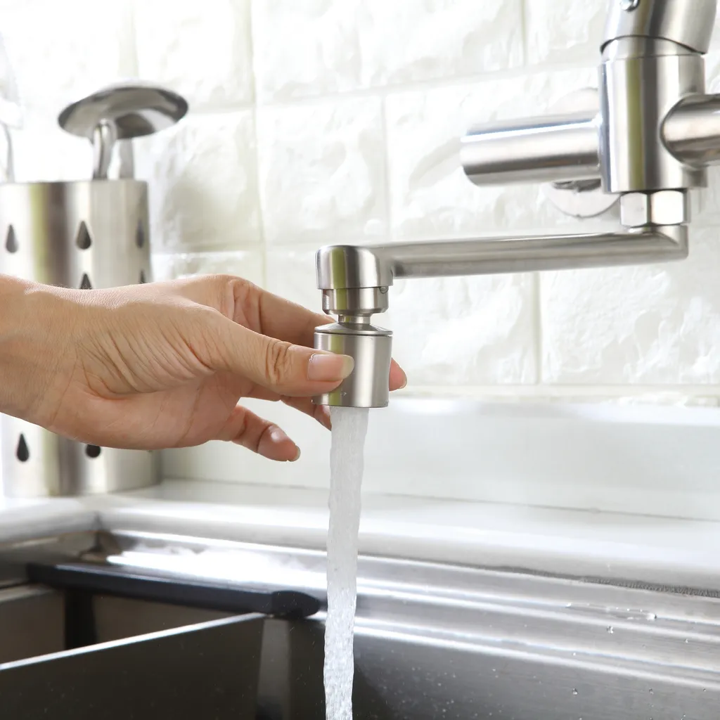 Homelody Wandmontage Wasserhahn Küche 360° Drehbar Küchenarmatur 2 Strahlarten Mischbatterien Armatur Für Küche Einhebelmischer Edelstahl Für Spüle 8 Homelody Wandmontage Wasserhahn Küche 360° Drehbar Küchenarmatur 2 Strahlarten Mischbatterien Armatur Für Küche Einhebelmischer Edelstahl Für Spüle – Bild 8