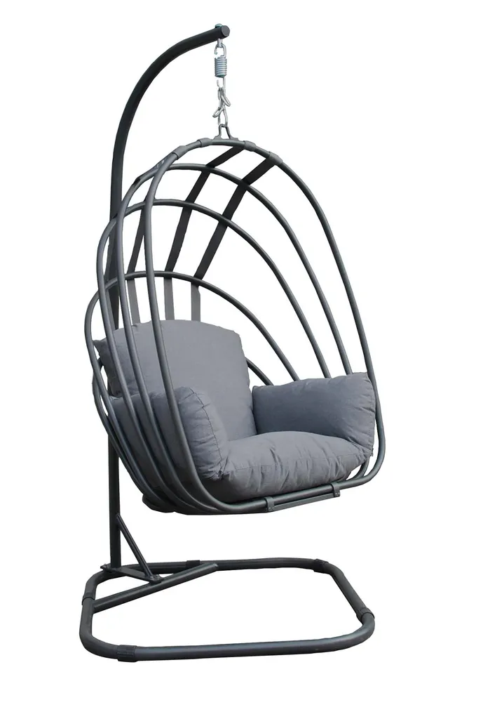 Garden Impressions Hängekorb Suez Aluminium Carbon Black, Faltbar 10 Garden Impressions Hängekorb Suez Aluminium Carbon Black, Faltbar – Bild 10