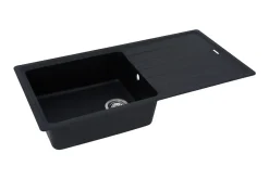 Küchenspüle Spüle Einbauspüle Granit Becken 100x50 Schwarz Respekta By Schock -Garten- & Gewächshäuser Geschäft 9d8cd9ec4e58a09010c735996a39da38