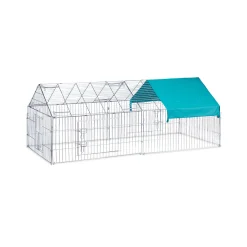 Relaxdays Freilaufgehege Spitzdach 2,2m -Garten- & Gewächshäuser Geschäft 9da882d1611f88b62da091ffea41902e