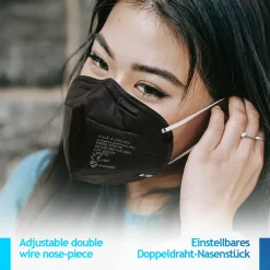 Virshields® FFP2 Mundschutz Maske - PFE 94%, EN 149:2001+A1:2009, 5 Lagen, 10-2000 Stück, Filtrierend, EU, Farbwahl - Halbmaske, Atemschutzmaske, Schutzmaske (100 Stück, Schwarz) 15 Virshields® FFP2 Mundschutz Maske - PFE 94%, EN 149:2001+A1:2009, 5 Lagen, 10-2000 Stück, Filtrierend, EU, Farbwahl - Halbmaske, Atemschutzmaske, Schutzmaske (100 Stück, Schwarz) -Garten- & Gewächshäuser Geschäft 9e004cf83cb1ec69aa1109875d28d485