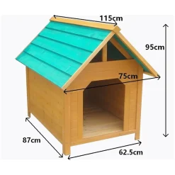 Mucola 95CM Hundehütte Wetterfest Hundekäfig Holz Hundehaus Haustierhütte Hundehöhle 9 Mucola 95CM Hundehütte Wetterfest Hundekäfig Holz Hundehaus Haustierhütte Hundehöhle -Garten- & Gewächshäuser Geschäft 9e6e2a5c75dd0af8c007d6fad41ce8db