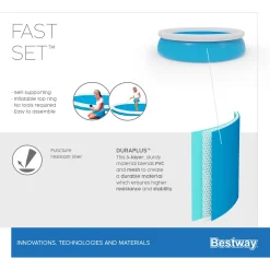 Bestway Fast Set Poolset 366x76 Cm -Garten- & Gewächshäuser Geschäft 9f2b6d3797449955c59b40ad14be5376