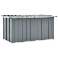 VidaXL Gartenbox Grau 129 X 67 X 65 Cm