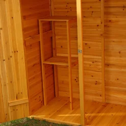 Mucola Gerätehaus Geräteschuppen Gartenschrank Geräteschrank XXL Holz Gartenhaus Schuppen Garten Stauraum Grün Haus Schrank Geräteschrank -Garten- & Gewächshäuser Geschäft 9f7bc1a3a2b2f06ed4d6a750a3d4eac8