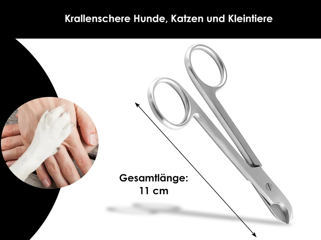 InstrumenteNRW Krallenschere Aus Edelstahl Für Die Krallenpflege Hunde Katzen 13 Cm Rostfrei 1 InstrumenteNRW Krallenschere Aus Edelstahl Für Die Krallenpflege Hunde Katzen 13 Cm Rostfrei