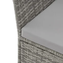 SVITA CHICAGO Rattan-Bank Garten-Bank Lounge Sitzecke Grau -Garten- & Gewächshäuser Geschäft 9fbceac3857d259ad16e38cc59a9e66c