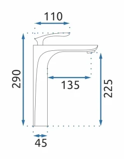 Badezimmer REA REA Waschbeckenarmatur ORBIT Schwarz Golden Hoch -Garten- & Gewächshäuser Geschäft 9fbd945cb54e53f5888ae5ce8eee26ea