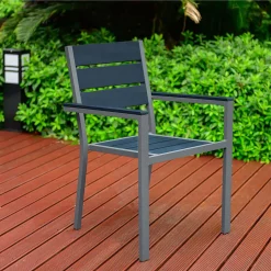 Home Deluxe Gartenstuhl MADERA - Variantenauswahl, Auswahl:6 Stühle