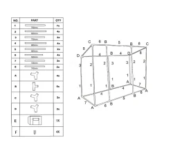 Linder Exclusiv Garten Foliengewächshaus, Mit Aufrollbare Tür Und Fenster MC4308 169x200x77 Cm -Garten- & Gewächshäuser Geschäft 9feb0a4e40de54545df8f191285bb731