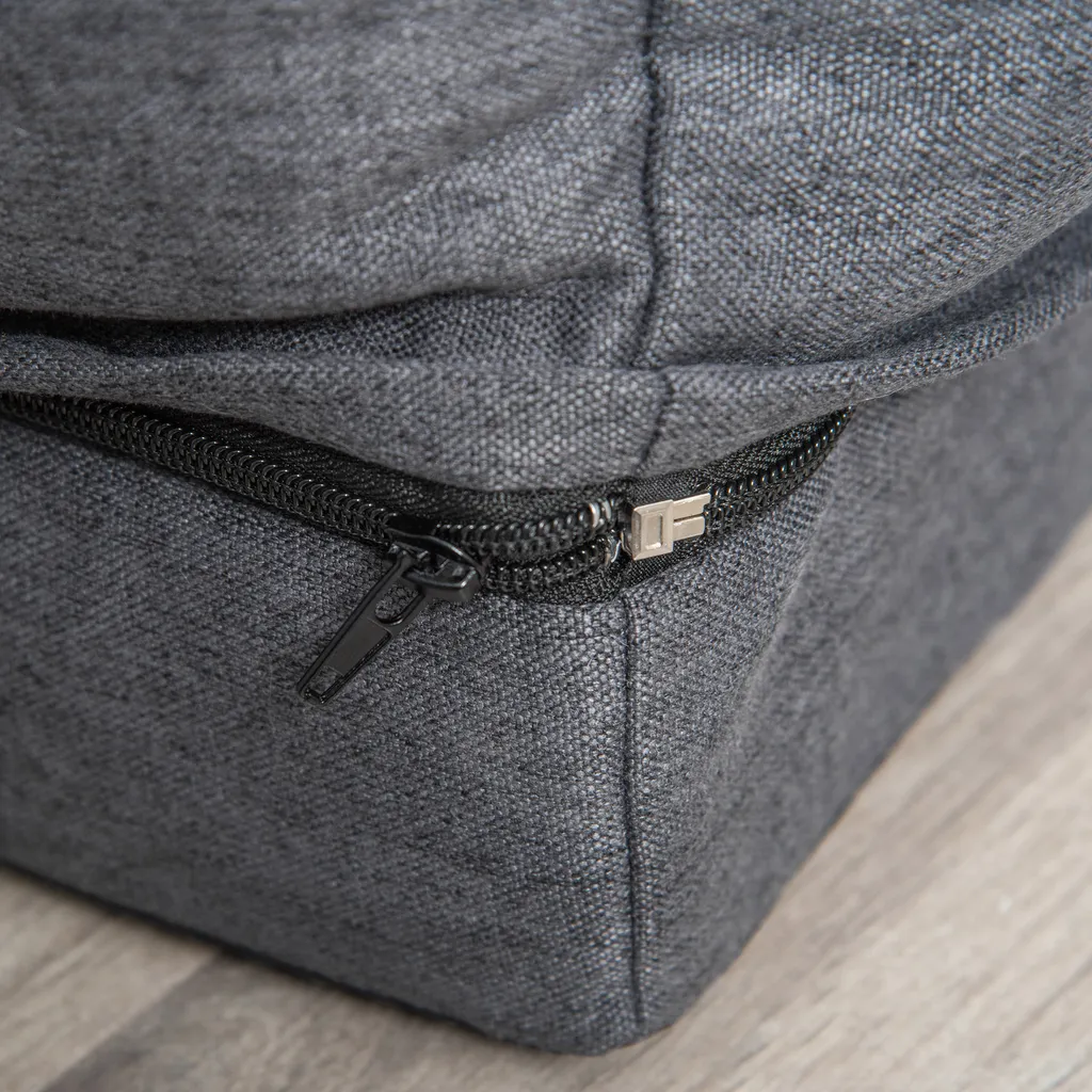 PawHut Hundebett Hundematte Haustierbett Hundematratze Bezug Abnehmbar Waschbar Hundebett Tierbett Hundesofa Haustierbett Für Hunde Katzen Memory-Schaum Grau 110 X 85 X 28 Cm 8 PawHut Hundebett Hundematte Haustierbett Hundematratze Bezug Abnehmbar Waschbar Hundebett Tierbett Hundesofa Haustierbett Für Hunde Katzen Memory-Schaum Grau 110 X 85 X 28 Cm – Bild 8