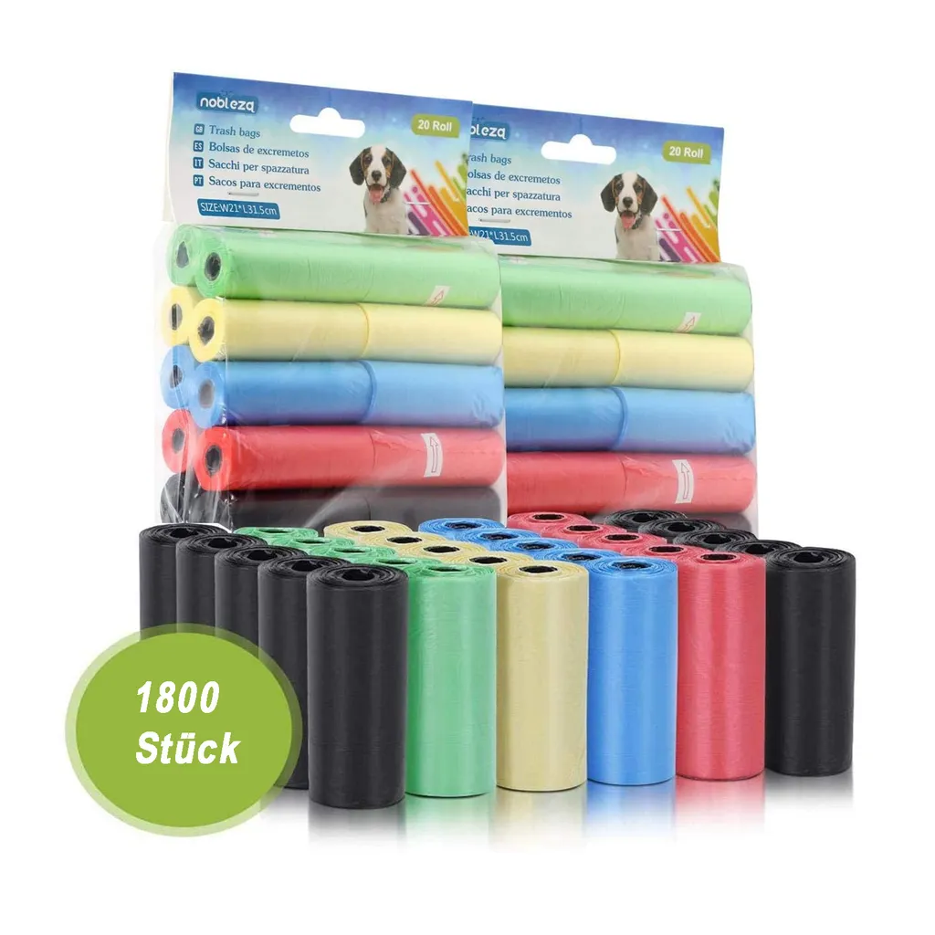 Nobleza Hygienebeutel 6 X 20 Rollen, 21 X 31 Cm 1 Nobleza Hygienebeutel 6 X 20 Rollen, 21 X 31 Cm