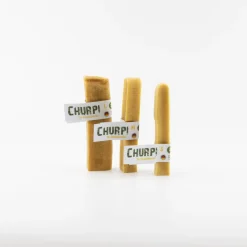 Petastic CHURPI Käsekauknochen Vegetarischer Hundesnack, Größe S