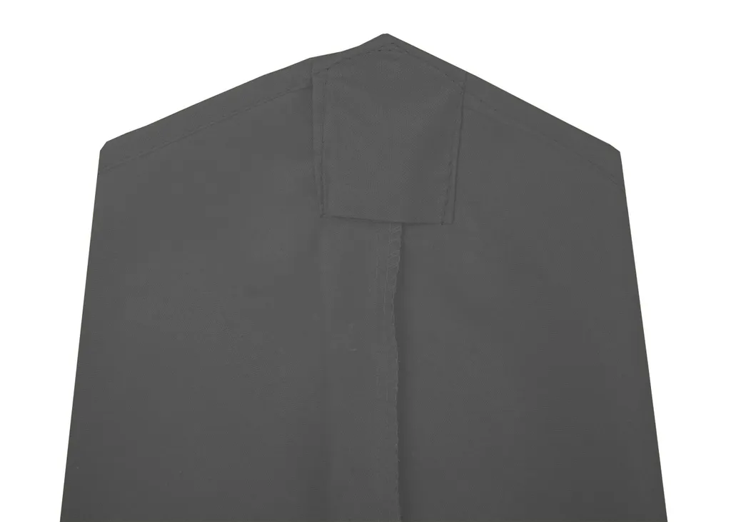 Mendler Ersatz-Bezug Für Sonnenschirm N19, Sonnenschirmbezug Ersatzbezug, Ø 3m Stoff/Textil 5kg Anthrazit 4 Mendler Ersatz-Bezug Für Sonnenschirm N19, Sonnenschirmbezug Ersatzbezug, Ø 3m Stoff/Textil 5kg Anthrazit – Bild 4