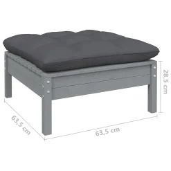 VidaXL 3-tlg. Garten-Lounge-Set Mit Kissen Kiefer Massivholz -Garten- & Gewächshäuser Geschäft a07bcafe61f2a8681f6e1ca1334cb654