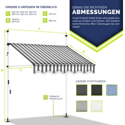 Tillvex Balkonmarkise 150 Cm Grau/Weiß Gelenkarm Markise Klemmmarkise Sonnenmarkise Balkon Ohne Bohren 13 Tillvex Balkonmarkise 150 Cm Grau/Weiß Gelenkarm Markise Klemmmarkise Sonnenmarkise Balkon Ohne Bohren -Garten- & Gewächshäuser Geschäft a0a53e8867923ce51a6105749ccaa802 2