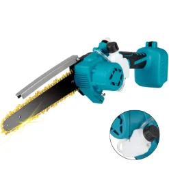 Yofidra 8 Zoll 2000W Bürstenlos Elektrokettensägen Garten Handkettensäge Astsäge (Ohne Akku)