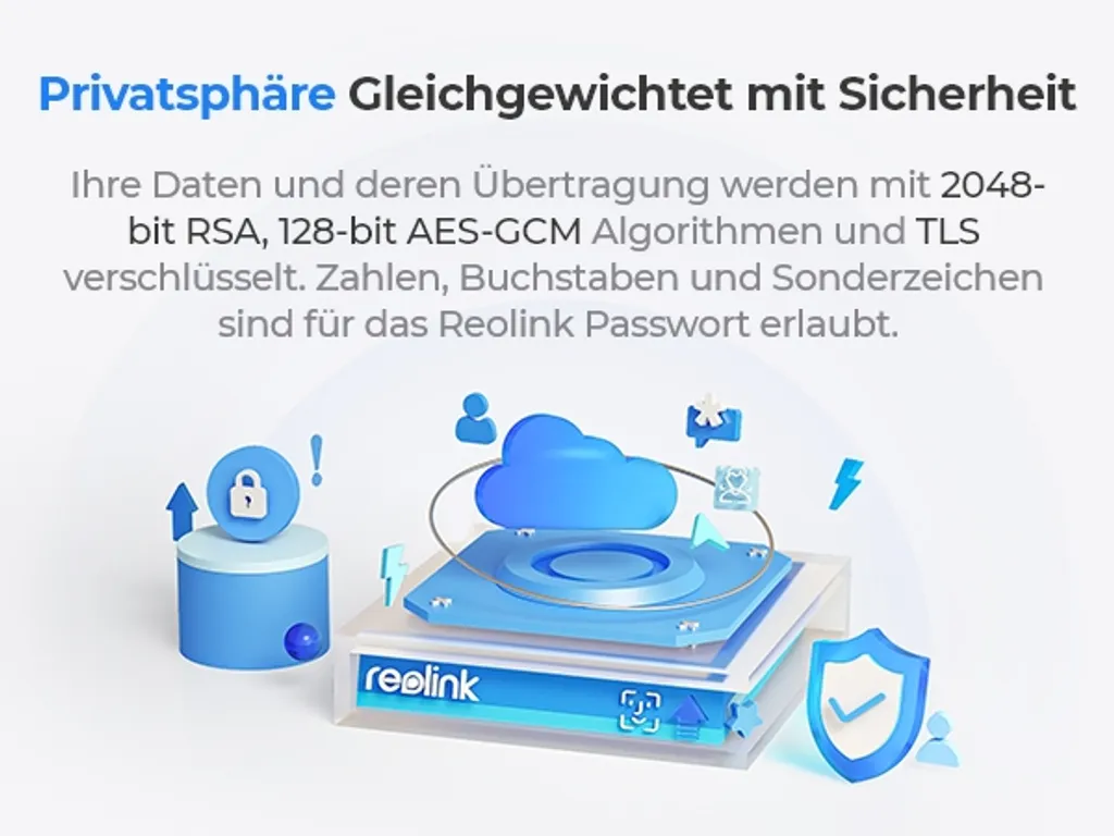 Reolink 4K Überwachungskamera Aussen Set, Videoüberwachung Mit 4X 8MP PoE IP Kamera, 8 Kanale Und 2TB HDD NVR Für 24/7 Aufnahme Innen Outdoor, Personenerkennung Und Fahrzeugerkennung, IP66, RLK8-800B4-A 17 Reolink 4K Überwachungskamera Aussen Set, Videoüberwachung Mit 4X 8MP PoE IP Kamera, 8 Kanale Und 2TB HDD NVR Für 24/7 Aufnahme Innen Outdoor, Personenerkennung Und Fahrzeugerkennung, IP66, RLK8-800B4-A – Bild 17