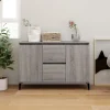 VidaXL Sideboard Grau Sonoma 104x35x70 Cm Holzwerkstoff
