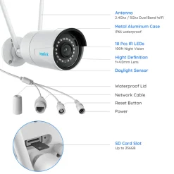 Reolink RLC-410W-AI, 4MP WLAN IP-Überwachungskamera 2,4/5GHz CCTV IP Kamera Outdoor Mit 30m IR Nachtsicht, SD Kartenslot Und Smarte Personen-/Fahrzeugerkennung Und Bewegungserkennung, Fernzugriff, Wasserfest IP66 38 Reolink RLC-410W-AI, 4MP WLAN IP-Überwachungskamera 2,4/5GHz CCTV IP Kamera Outdoor Mit 30m IR Nachtsicht, SD Kartenslot Und Smarte Personen-/Fahrzeugerkennung Und Bewegungserkennung, Fernzugriff, Wasserfest IP66 -Garten- & Gewächshäuser Geschäft a13bbbc8ac097019dd925930e7adcff1