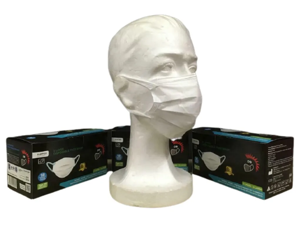 BelEmsa LLC Medizinische OP Masken | Typ2R | Mundschutz | 3-lagig | Einweg | Weiß 100 2 BelEmsa LLC Medizinische OP Masken | Typ2R | Mundschutz | 3-lagig | Einweg | Weiß 100 – Bild 2