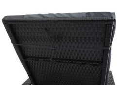 Mendler Poly-Rattan Sonnenliege Carrara, Relaxliege Gartenliege Liege, Alu Anthrazit, Kissen Grau -Garten- & Gewächshäuser Geschäft a18a6bfe051e46b29b37202a0194973a