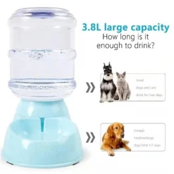 Jinaishop 2X 3.8L Automatischer Feeder Futterautomat Haustiere Automatischer Futter Tränkesatz Futterautomat Und Wasserspender Für Hunde Katzen Haustiere Tiere (grau) -Garten- & Gewächshäuser Geschäft a1d824431edb8c4ae3e7b54d3323ef0c