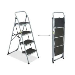Relaxdays Graue Trittleiter Mit 4 Stufen -Garten- & Gewächshäuser Geschäft a1fe22fdc717d02e42235a2ddde12322