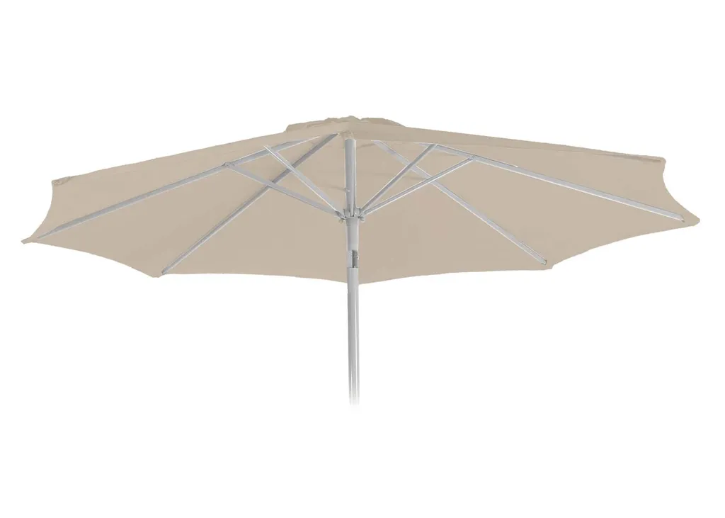 Mendler Ersatz-Bezug Für Sonnenschirm Asti, Sonnenschirmbezug Ersatzbezug, Ø 3m Stoff/Textil 5kg Creme 2 Mendler Ersatz-Bezug Für Sonnenschirm Asti, Sonnenschirmbezug Ersatzbezug, Ø 3m Stoff/Textil 5kg Creme – Bild 2