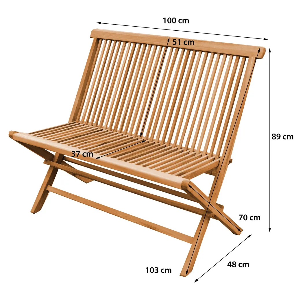 Teako Design Klappbank Alessandria Teakholz Gartenbank 6 Teako Design Klappbank Alessandria Teakholz Gartenbank – Bild 6