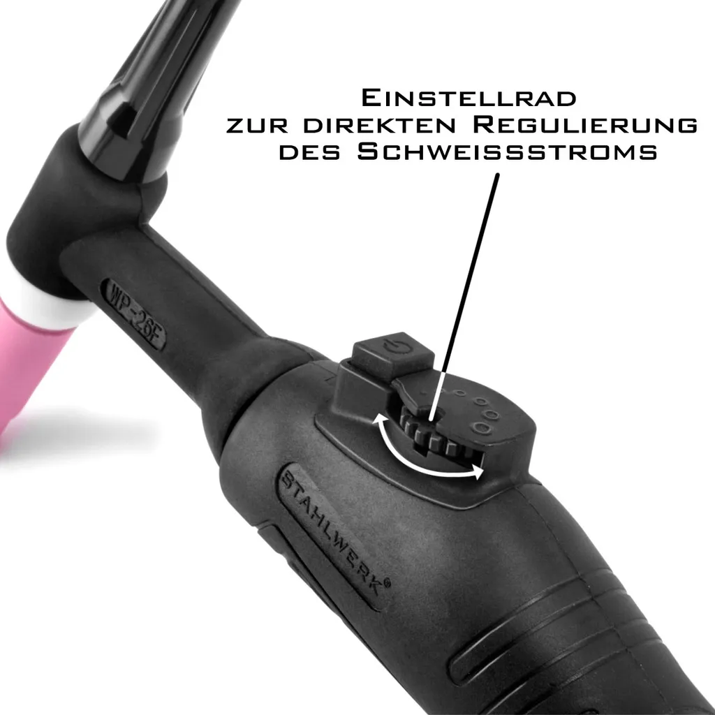 STAHLWERK AC/DC WIG 200 Puls ST Schweißgerät Mit 200 A WIG MMA Viele Schweißparameter Einstellbar 8 STAHLWERK AC/DC WIG 200 Puls ST Schweißgerät Mit 200 A WIG MMA Viele Schweißparameter Einstellbar – Bild 8