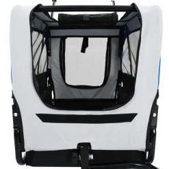 VidaXL 2-in-1 Tier-Fahrradanhänger Und Jogger Grau Und Blau 13 VidaXL 2-in-1 Tier-Fahrradanhänger Und Jogger Grau Und Blau -Garten- & Gewächshäuser Geschäft a237f235d23267fc54d6d78b08ab8393