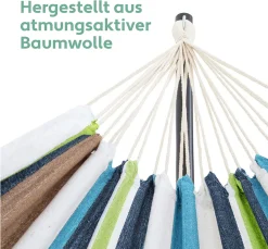 VITA5 Hängematte Mit Gestell Outdoor - Hängematte 2 Personen Für Garten & Balkon - Doppelhängematte Mit Getränkehalter- Tragbare Hängematte 200kg Belastbarkeit (Grün/Blau Cupholder) 17 VITA5 Hängematte Mit Gestell Outdoor - Hängematte 2 Personen Für Garten & Balkon - Doppelhängematte Mit Getränkehalter- Tragbare Hängematte 200kg Belastbarkeit (Grün/Blau Cupholder) -Garten- & Gewächshäuser Geschäft a23fb4b2497daa535dd0ee5b421188bb