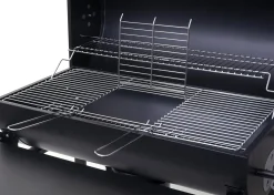 Mendler Grillwagen HWC-F70, Holzkohlegrill Standgrill Gartengrill Mit Deckel Ablage, Stahl 103x93x70cm Schwarz -Garten- & Gewächshäuser Geschäft a258bf220edbfcc7f83a7d687d05c1ec