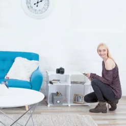 Relaxdays Regalsystem 4 Fächer -Garten- & Gewächshäuser Geschäft a2635fb35ca7a0b35206f87dec965d45