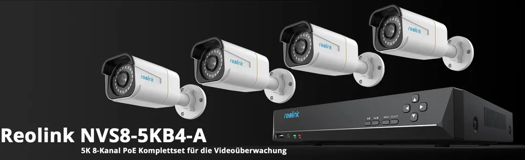 Reolink NVS8-5KB4-A 5K 8-Kanal PoE Komplettset Für Die Videoüberwachung Mit Intelligenter Personen- Und Fahrzeugerkennung, Nachtsicht Bis Zu 30 Meter 15 Reolink NVS8-5KB4-A 5K 8-Kanal PoE Komplettset Für Die Videoüberwachung Mit Intelligenter Personen- Und Fahrzeugerkennung, Nachtsicht Bis Zu 30 Meter – Bild 15