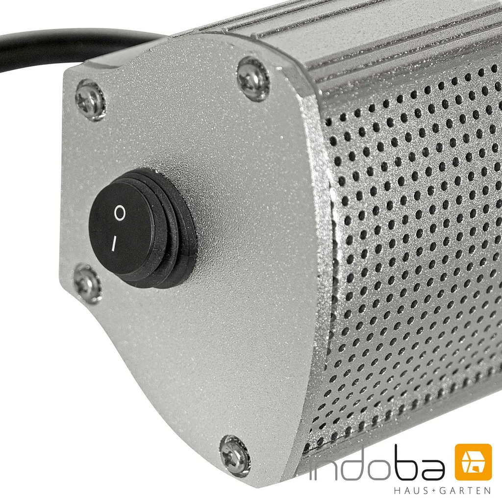Indoba Heizstrahler 2000W Mit Fernbedienung - Infrarotheizer - Wandmontage - Mit 3 Leistungsstufen - IND-70140-IRV2000FB 8 Indoba Heizstrahler 2000W Mit Fernbedienung - Infrarotheizer - Wandmontage - Mit 3 Leistungsstufen - IND-70140-IRV2000FB – Bild 8